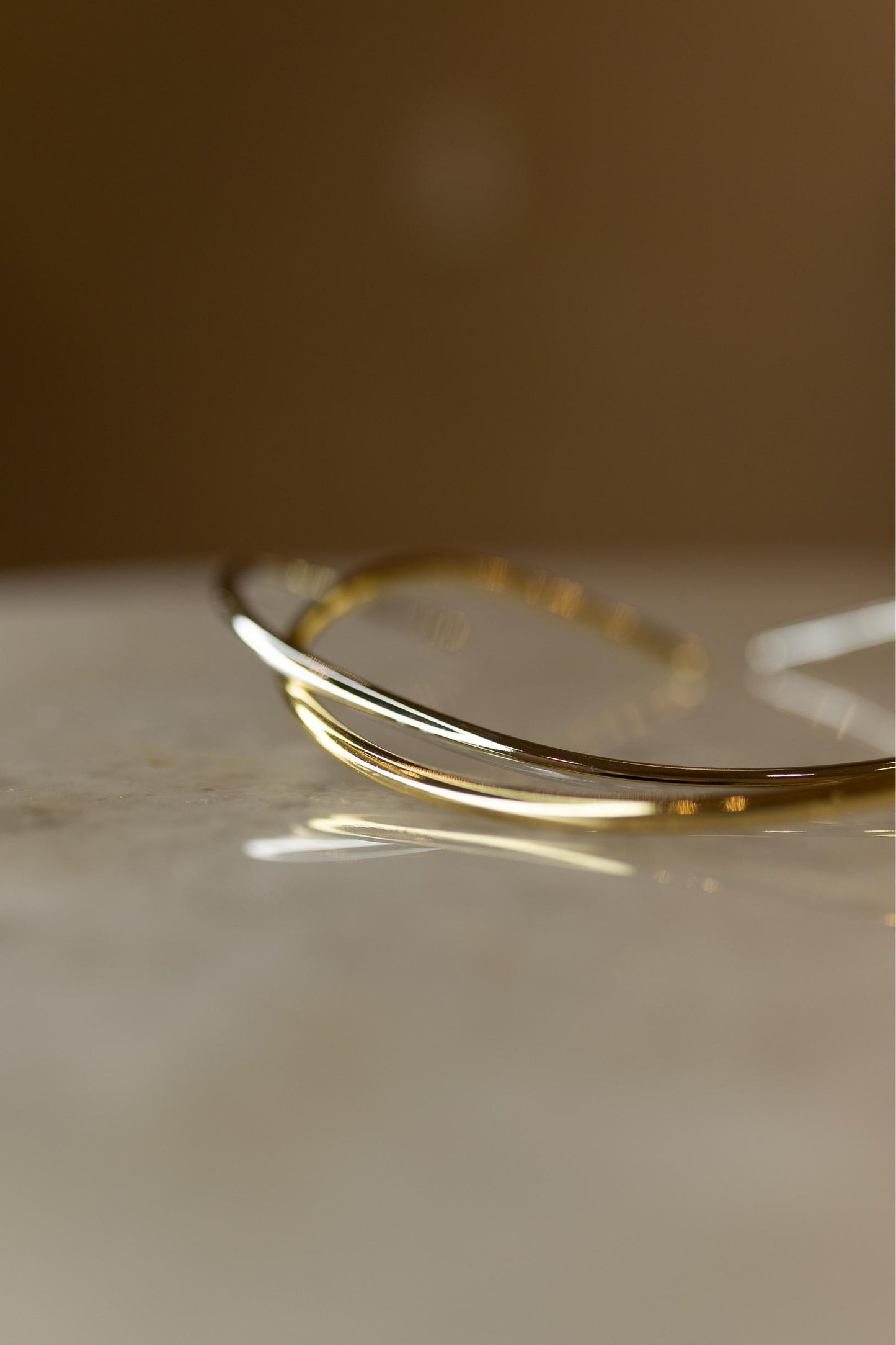 Choker Aro Tubo Liso Ródio Branco