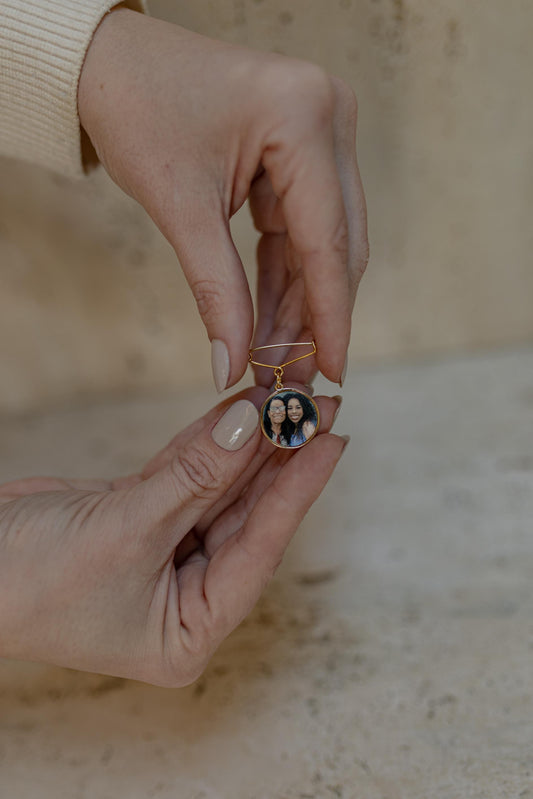 Alfinete de Casamento Relicário Afeto