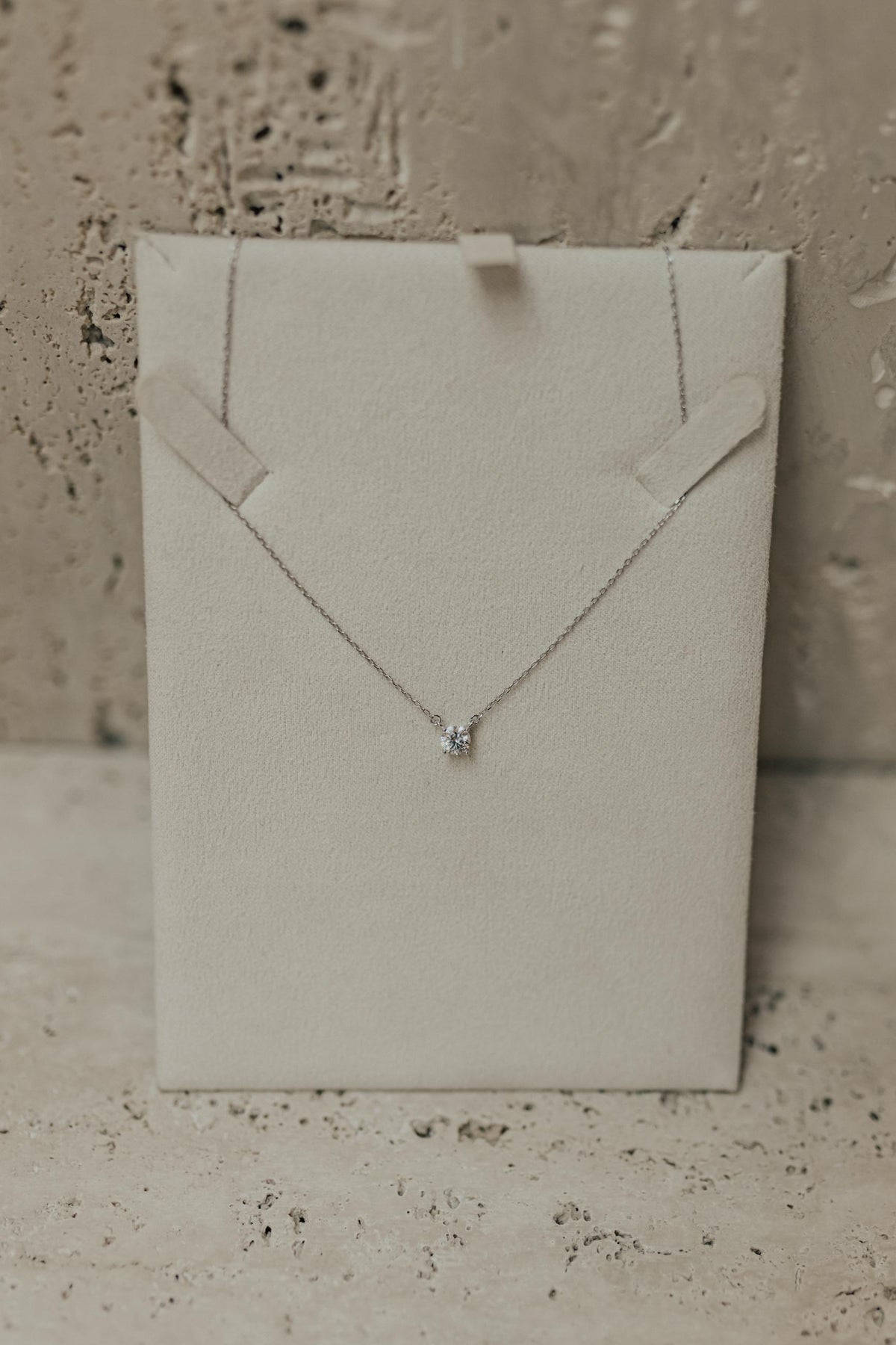 Colar Ponto de Luz Moissanite Luxo 5mm Prata 925 Ródio Branco