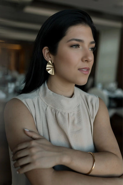 Bracelete Liso Fechado Dourado