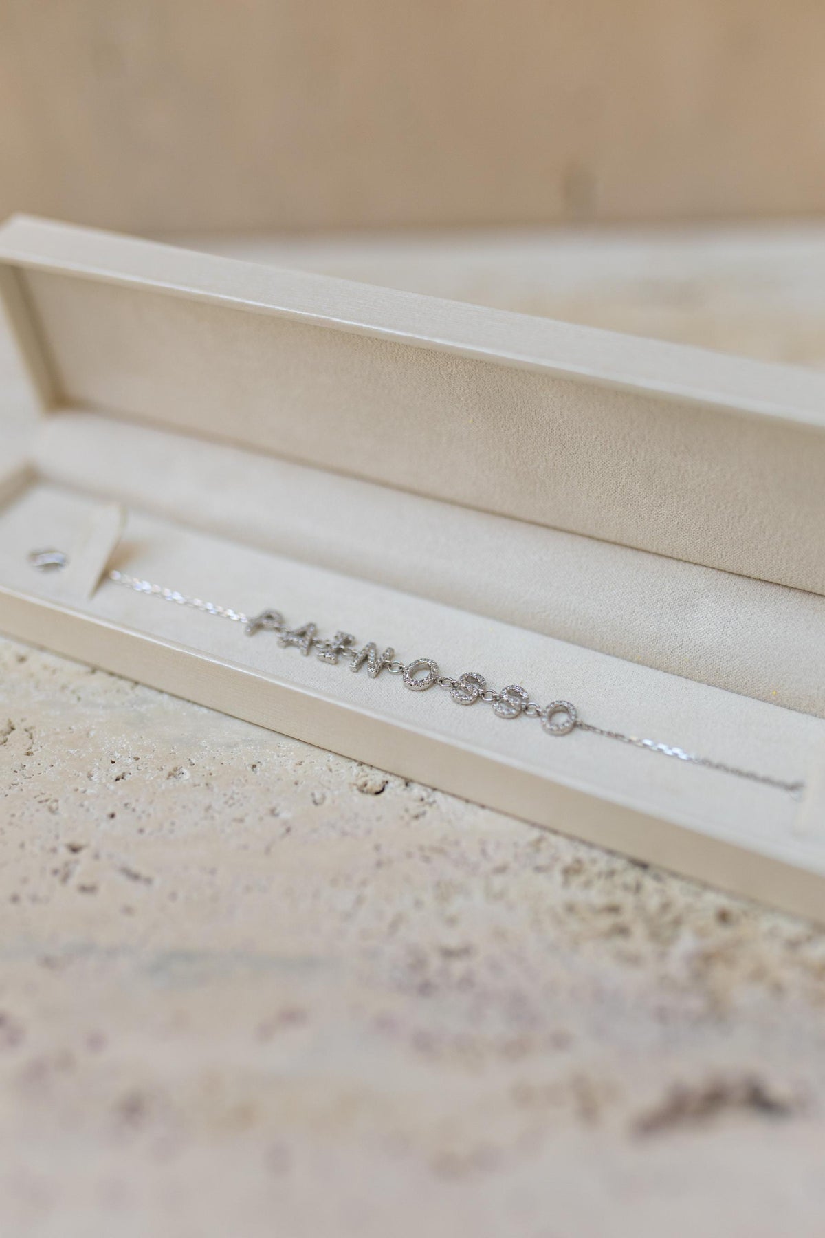 Pulseira Pai Nosso Prata 925 Ródio Branco
