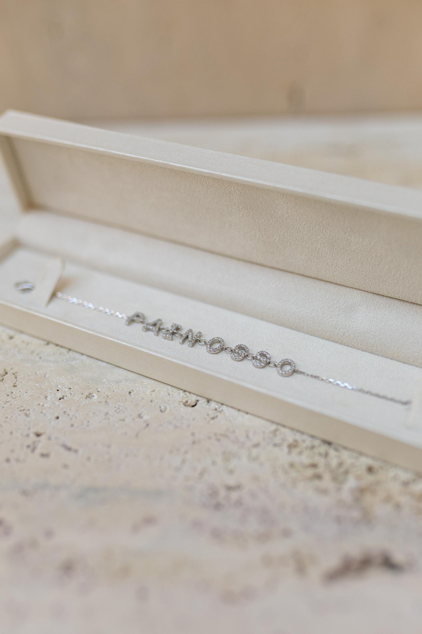 Pulseira Pai Nosso Prata 925 Ródio Branco