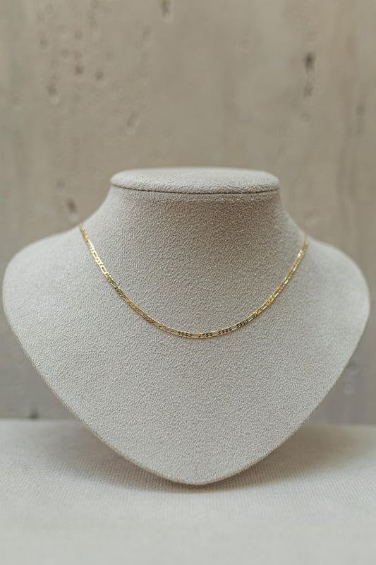 Colar Elos Figaro Dourado