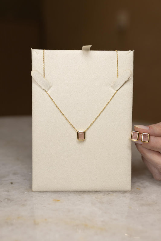 Conjunto Delicate Rosê Dourado