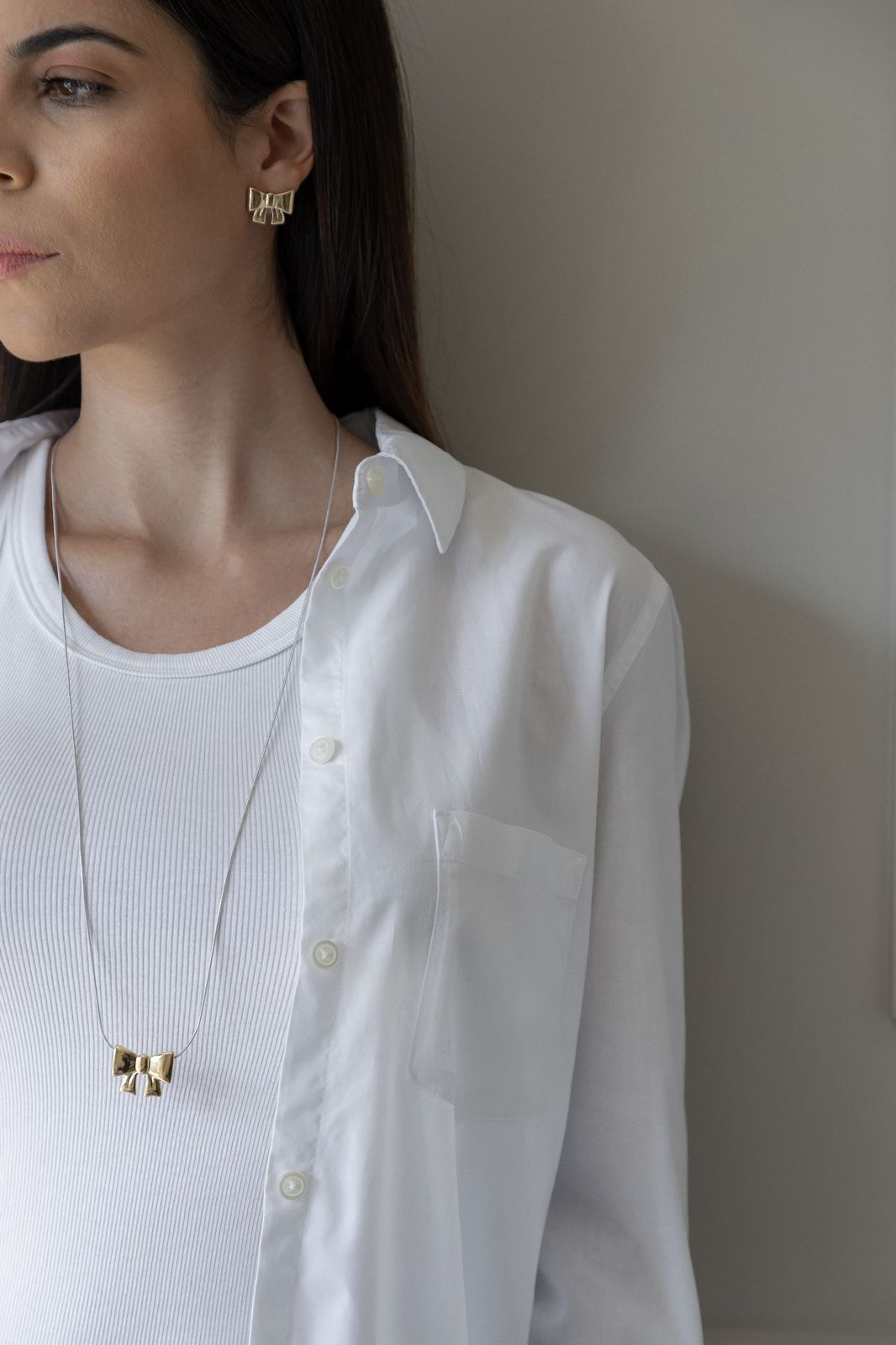 Colar Longo Laço Mix de Banhos