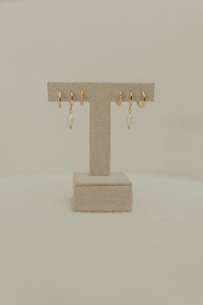 Brinco Argola Bolinha Dourado P