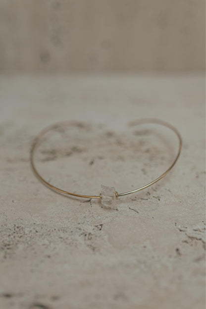 Choker Aro Pedras Naturais