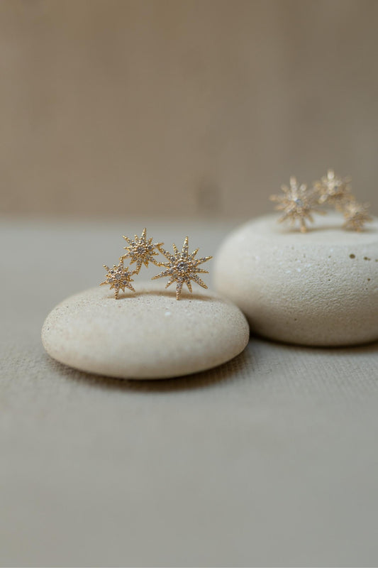 Brinco Ear Cuff Star Dourado