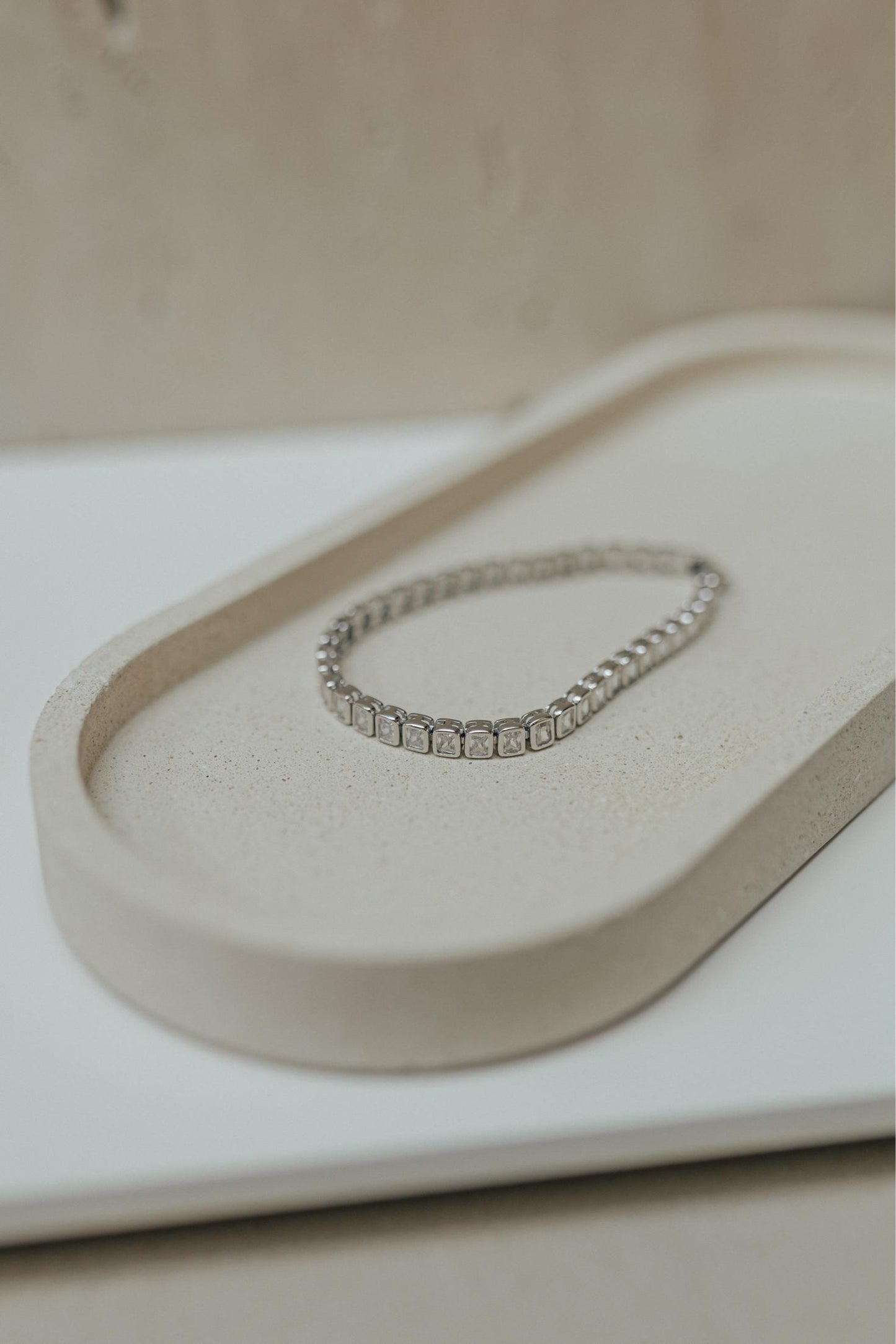 Pulseira Retângulos Cristal