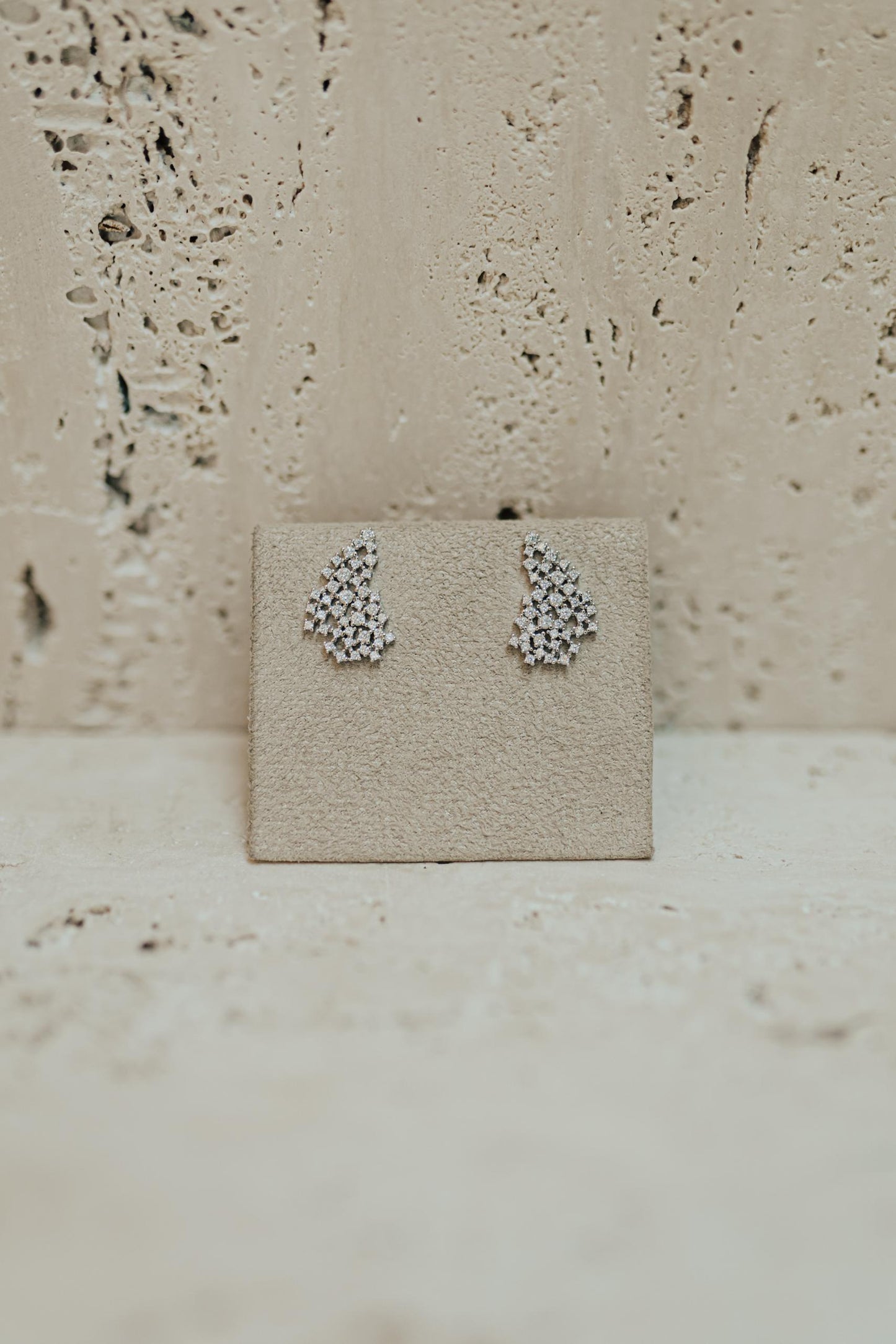 Brinco Ear Cuff Asas Prata 925 Ródio Branco