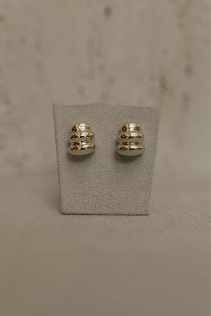 Brinco Gomos Eletroformação Dourado