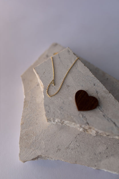 Choker Letra Ouro