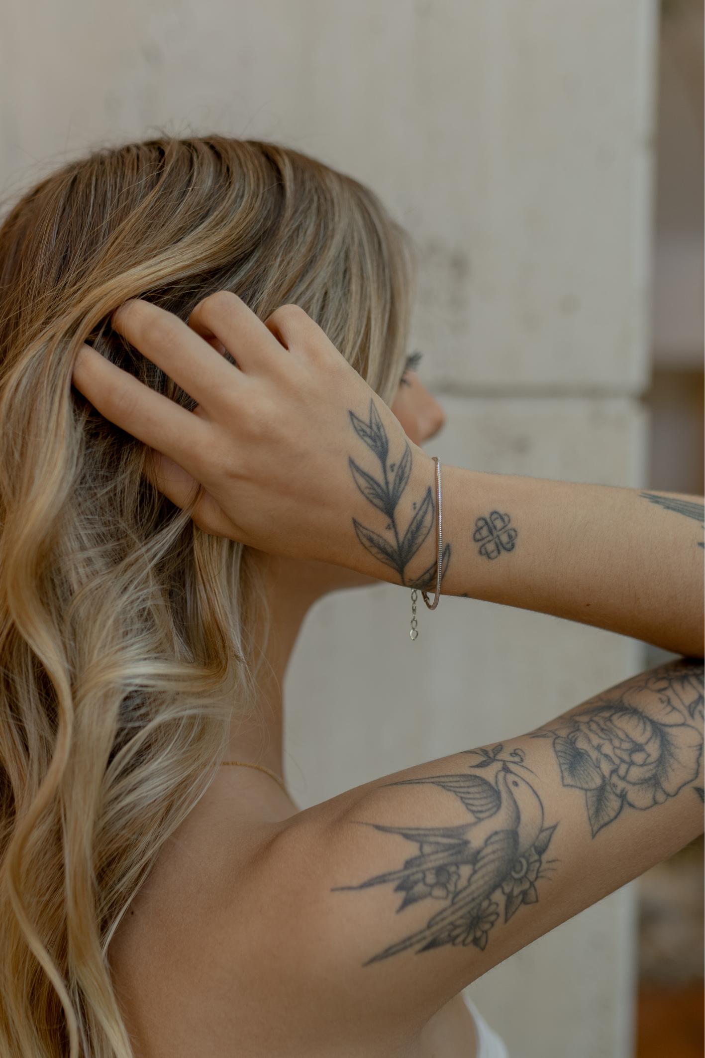 Pulseira Snake 1.9mm Ródio Branco