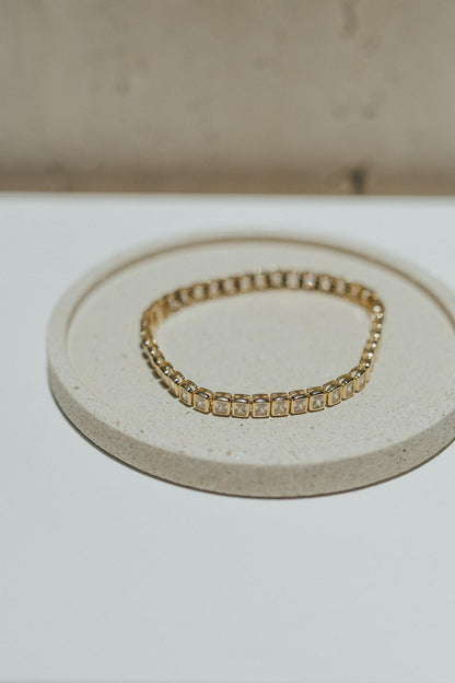 Pulseira Retângulos Cristal
