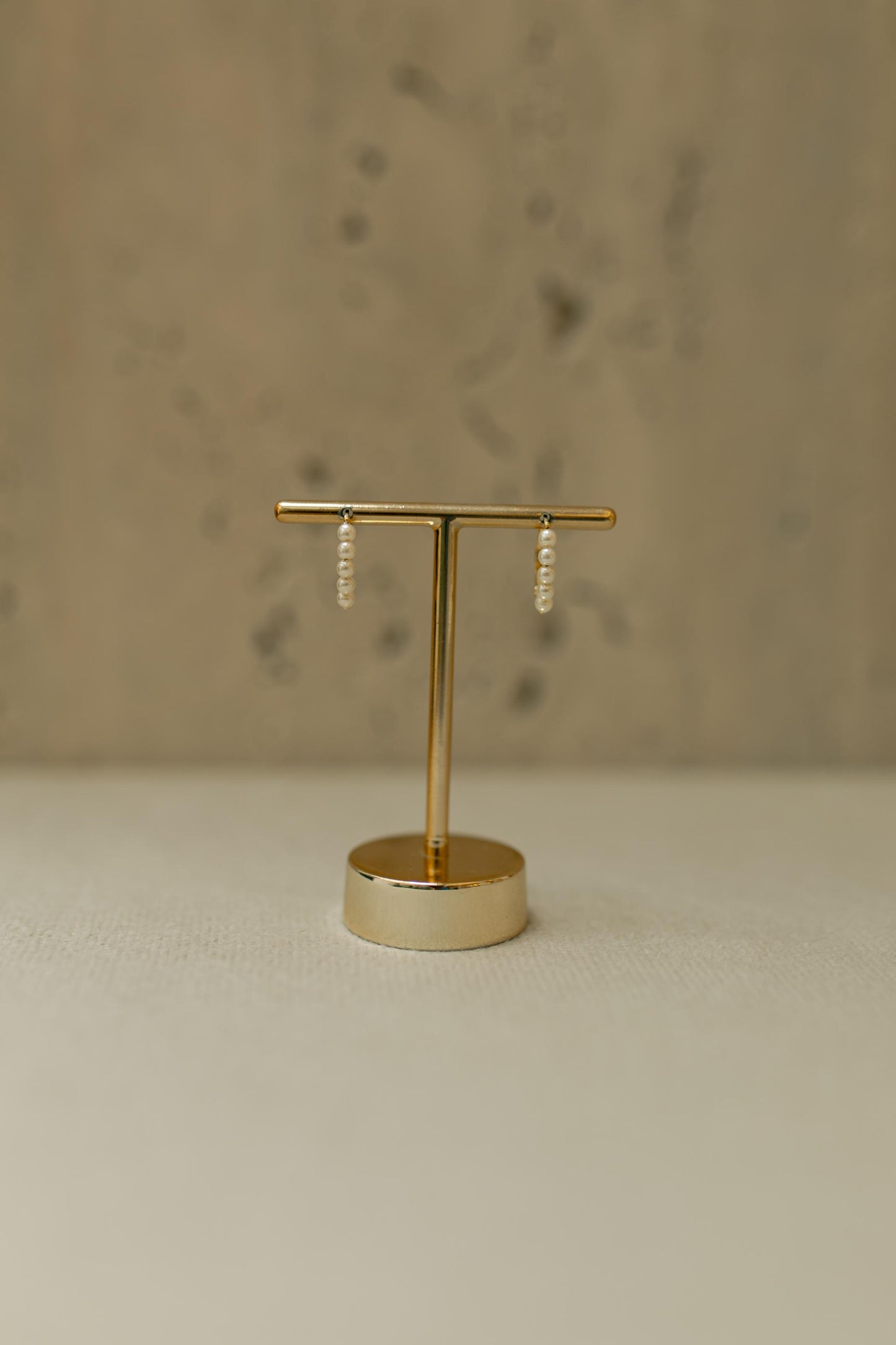 Brinco Argola com Pérolas Ouro