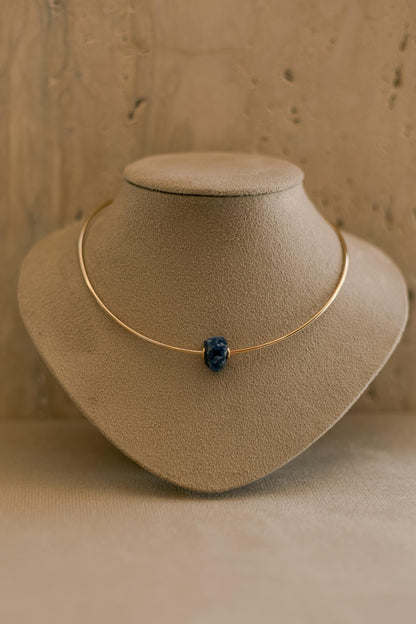 Choker Aro Pedras Naturais