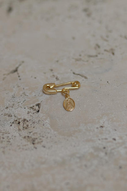 Alfinete Batizado Nossa Senhora Aparecida Dourado