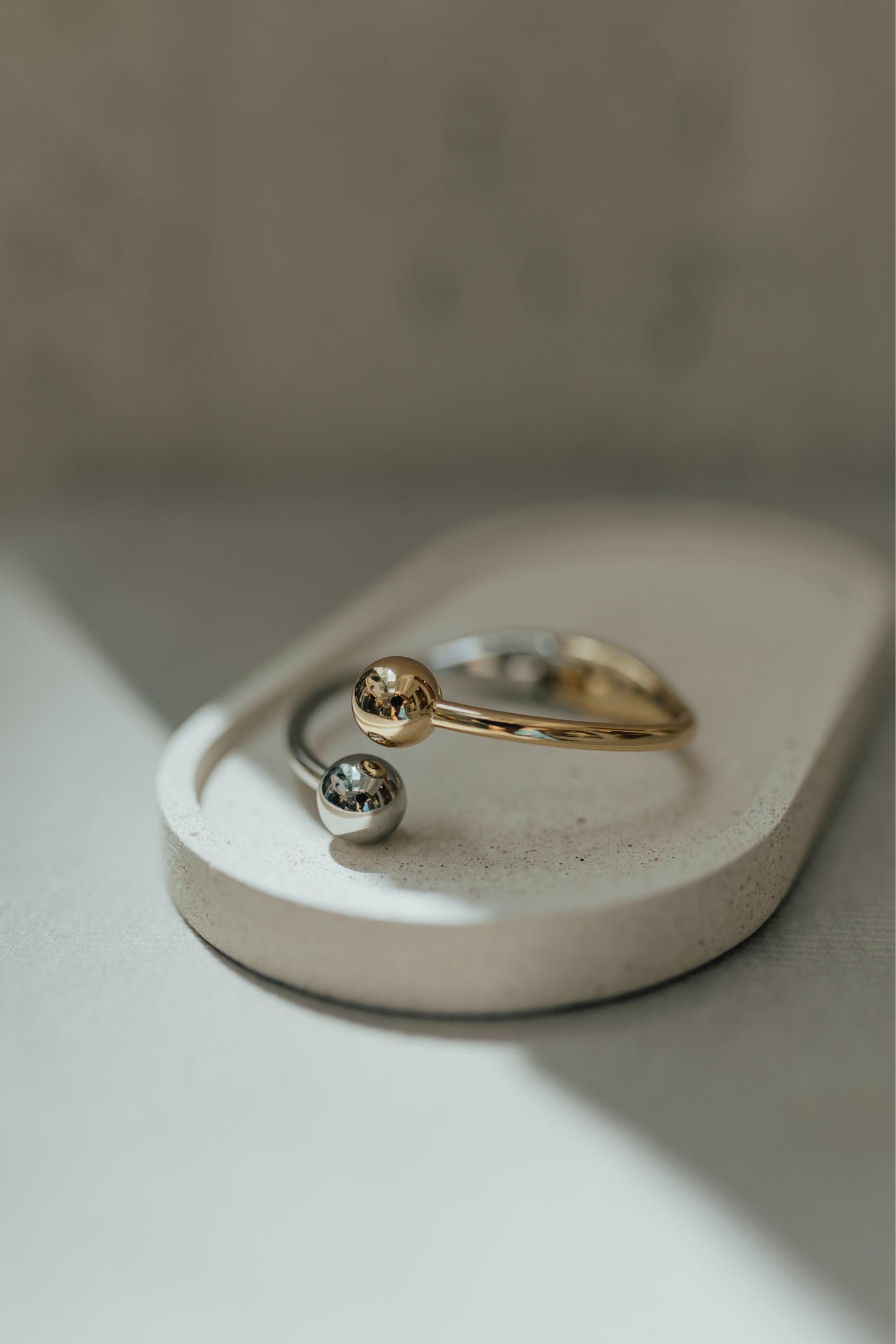 Bracelete de Bolas Liso Mix de Banhos