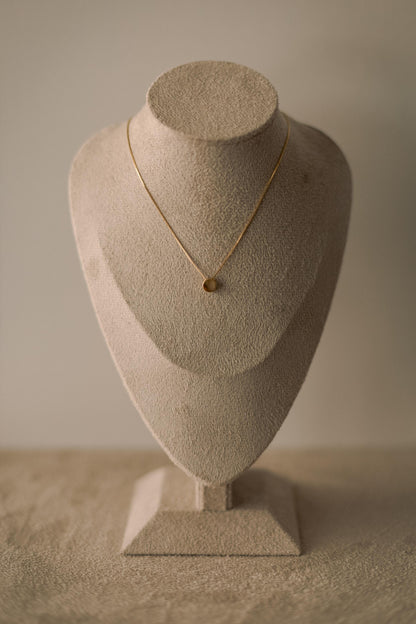 Colar Minimalista Redondo Ouro