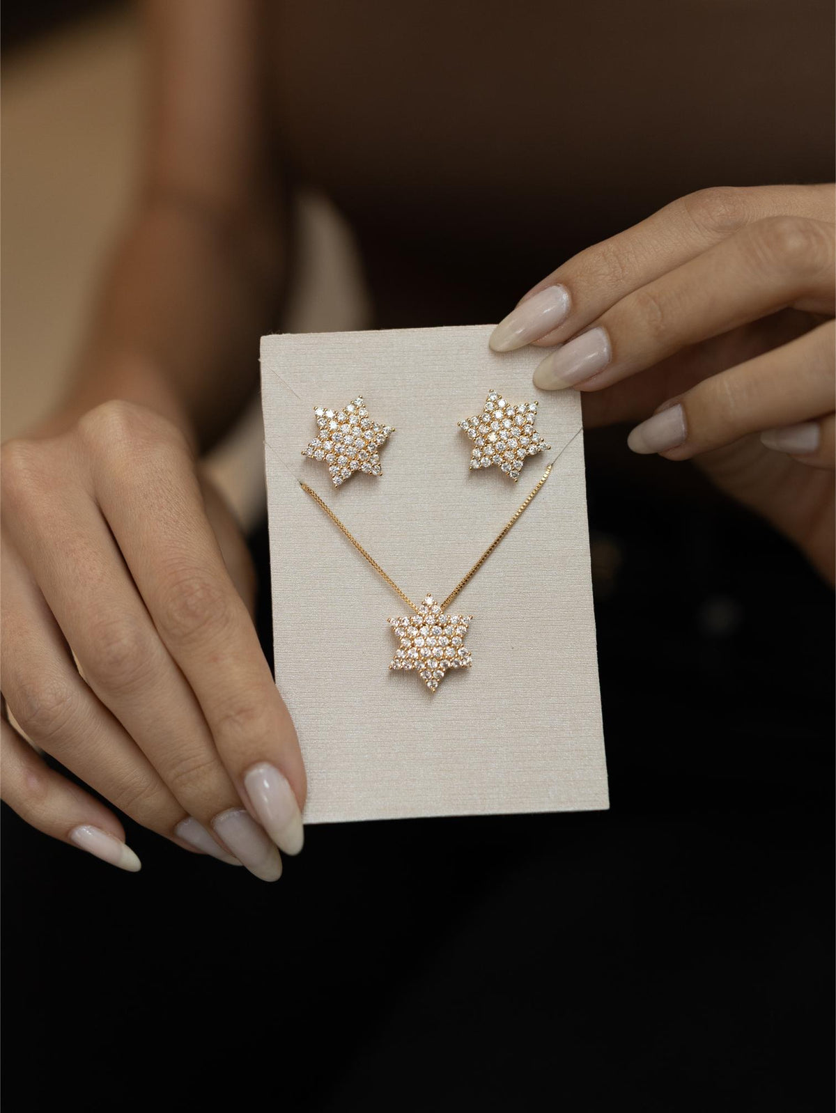 Conjunto Estrela Cravejado