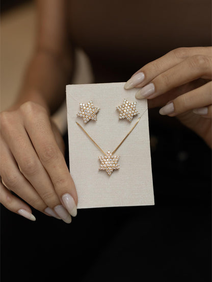Conjunto Estrela Cravejado