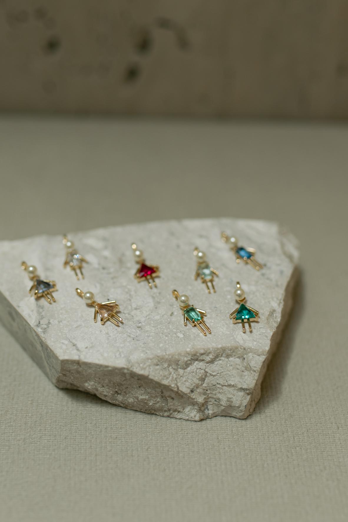 Colar Filhos com Pérolas Dourado