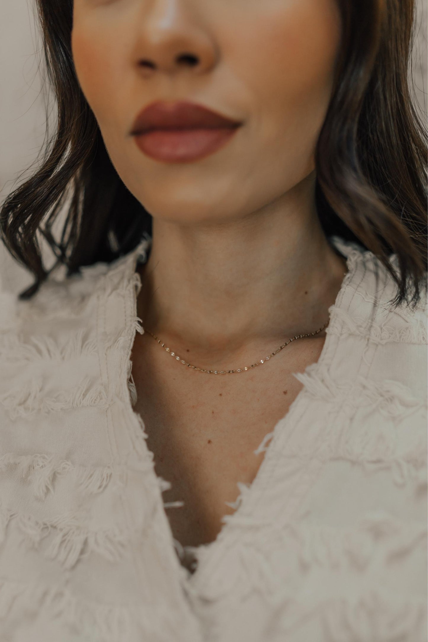 Colar Folhas Dourado