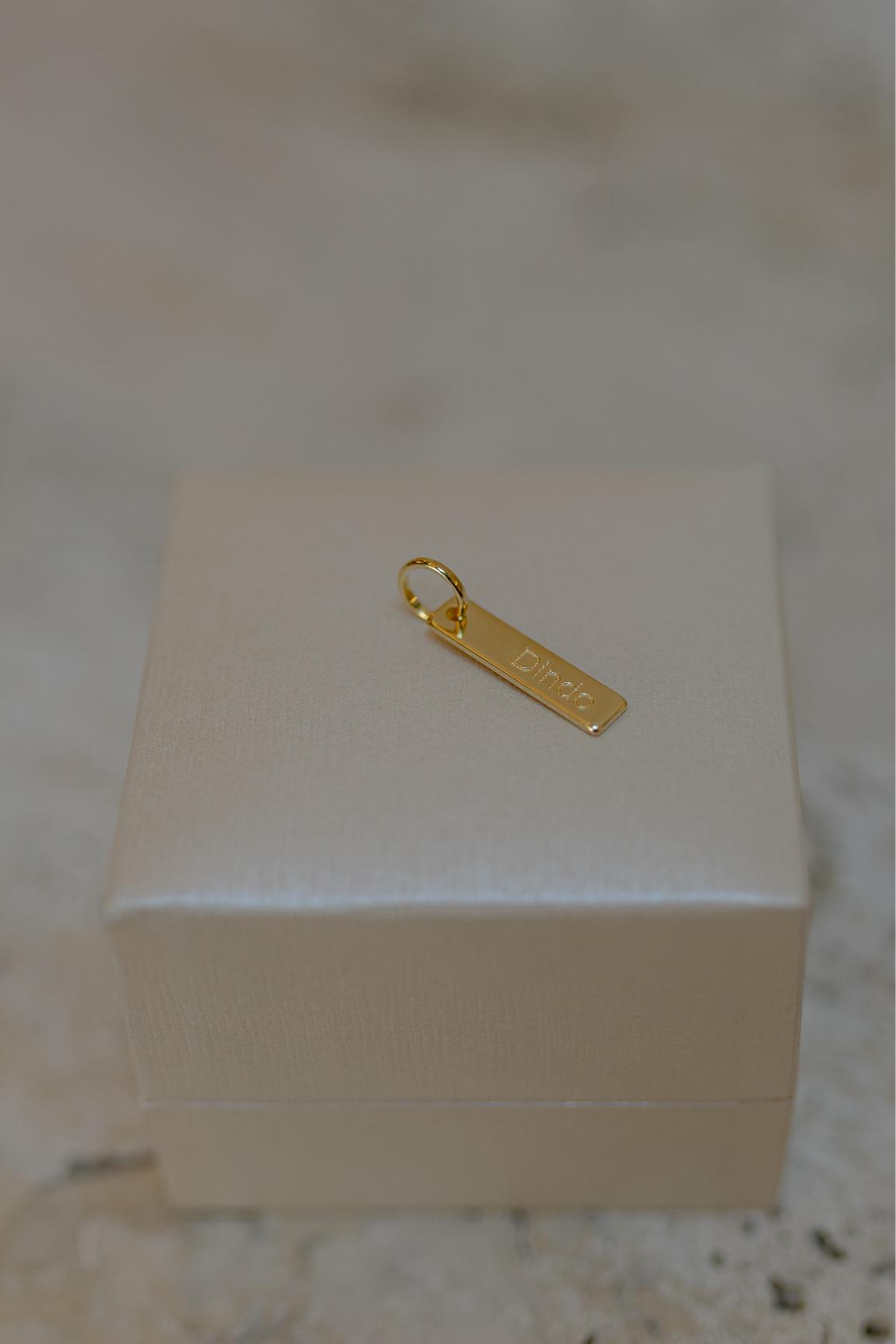 Pingente Dindo Dourado