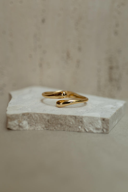 Bracelete Gota Fina Dourado