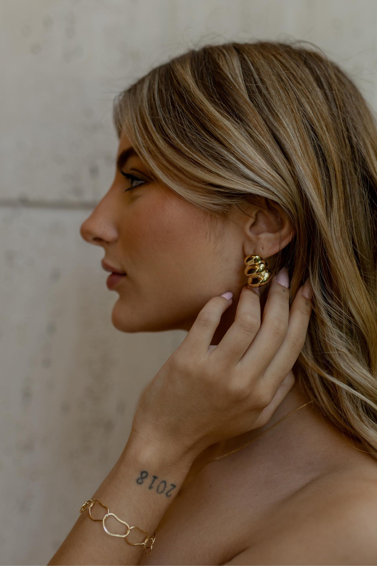 Pulseira Elos Orgânicos Dourado