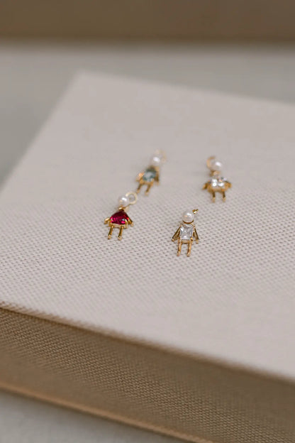 Colar Filhos com Pérolas Dourado