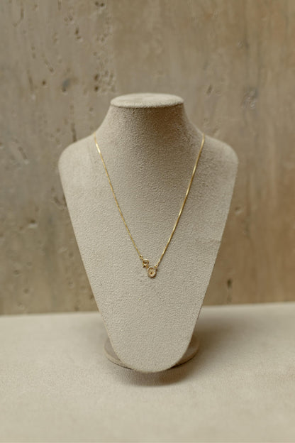 Colar Escapulário Nossa Senhora das Graças Dourado