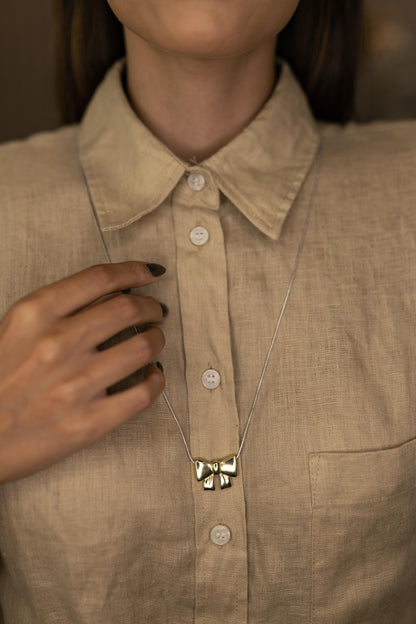 Colar Longo Laço Mix de Banhos