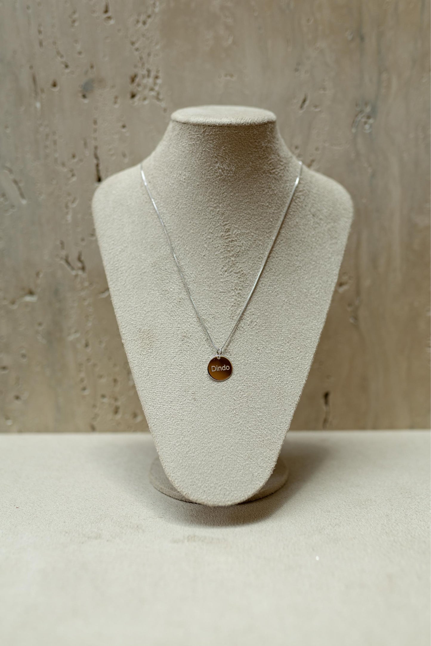 Pingente Dindo Ródio Branco