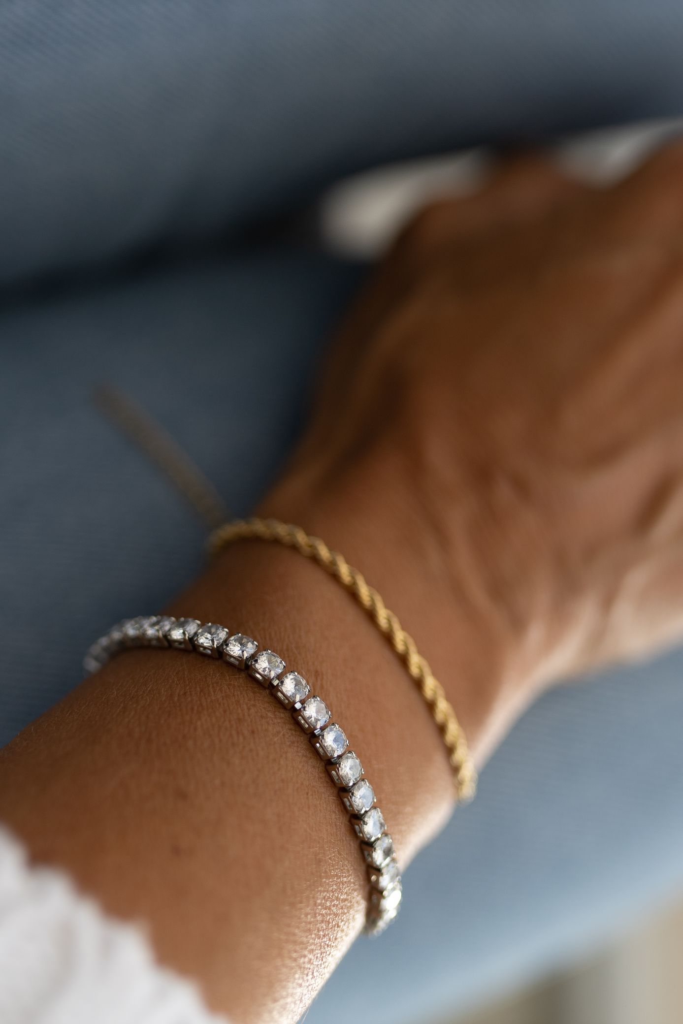 Pulseira Cordão Baiano 3mm Dourado