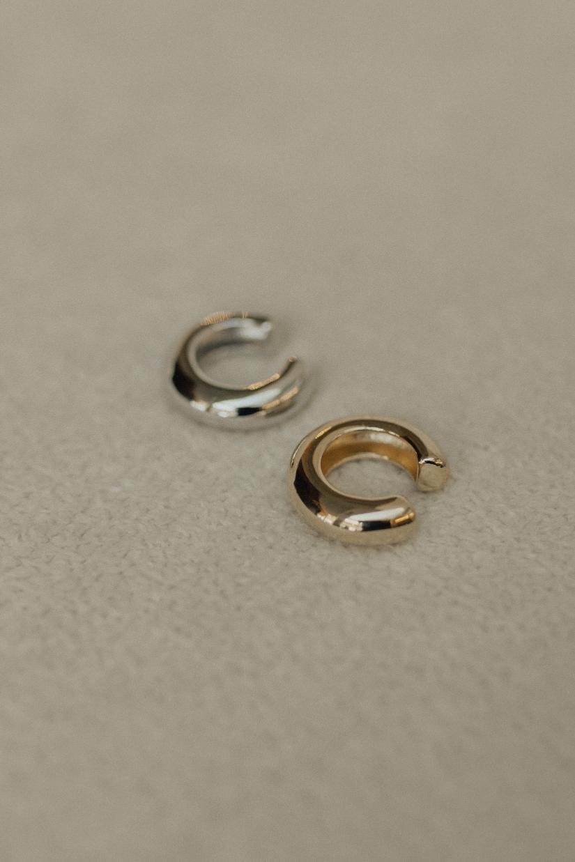 Piercing Fake Argola Liso Dourado