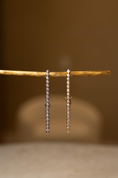 Pulseira Riviera Confete Cristal Dourado