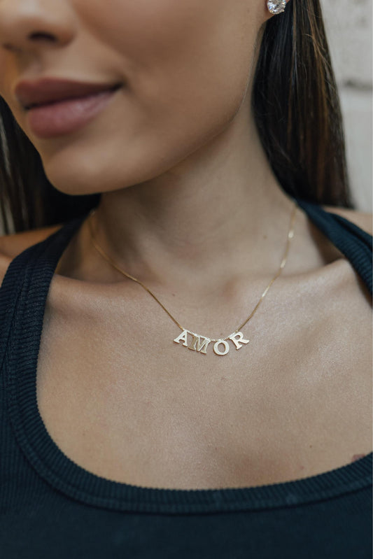 Colar Amor Dourado