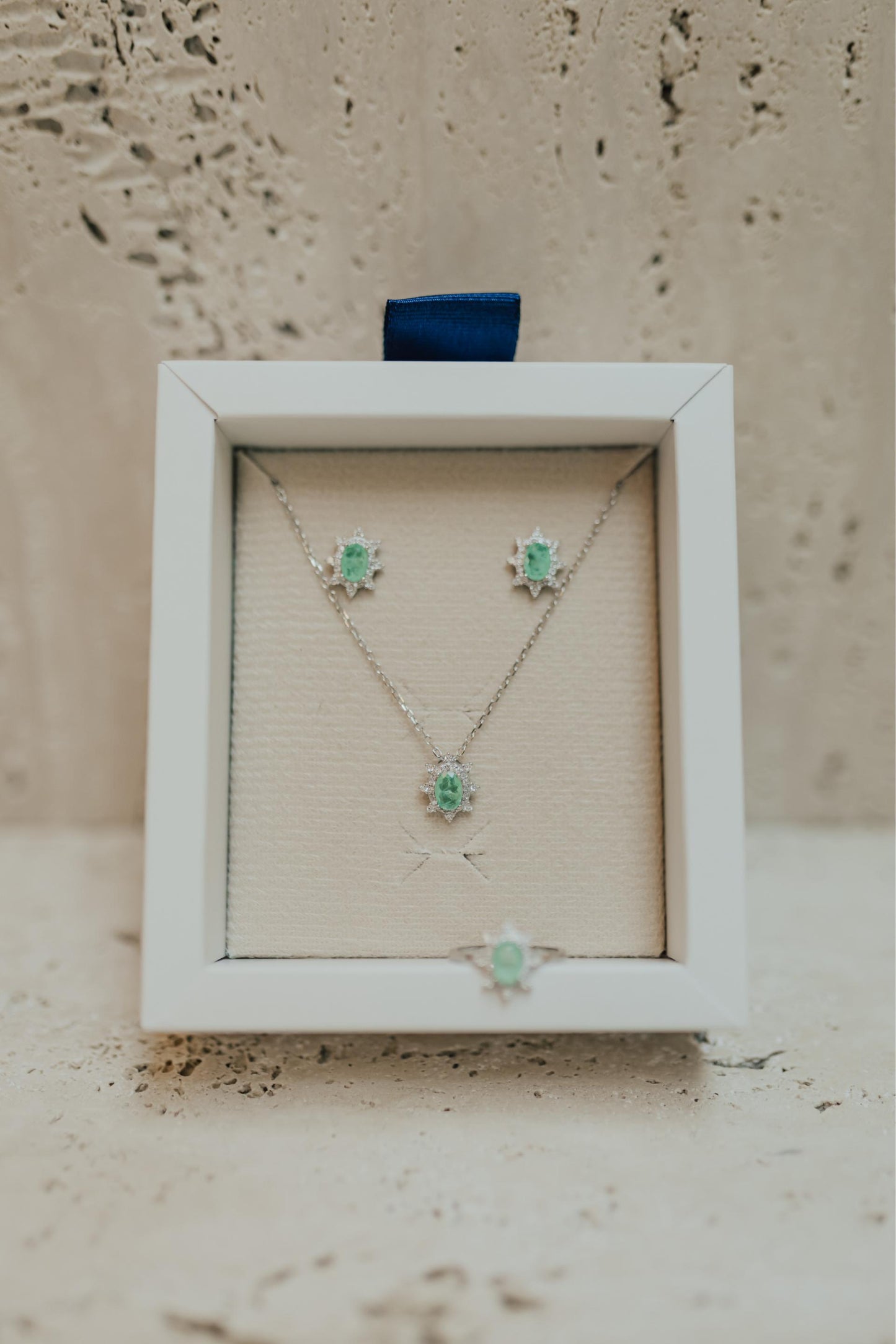 Brinco Esmeralda Paraíba Fusion Prata 925 Ródio Branco