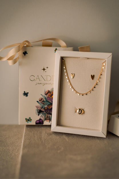 Choker Bolinhas Achatadas Dourado