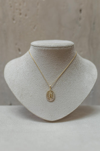 Colar Nossa Senhora de Guadalupe Dourado