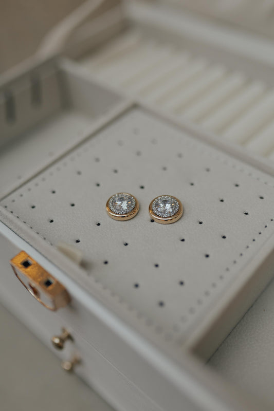 Brinco Pavê Redondo Mix de Banhos