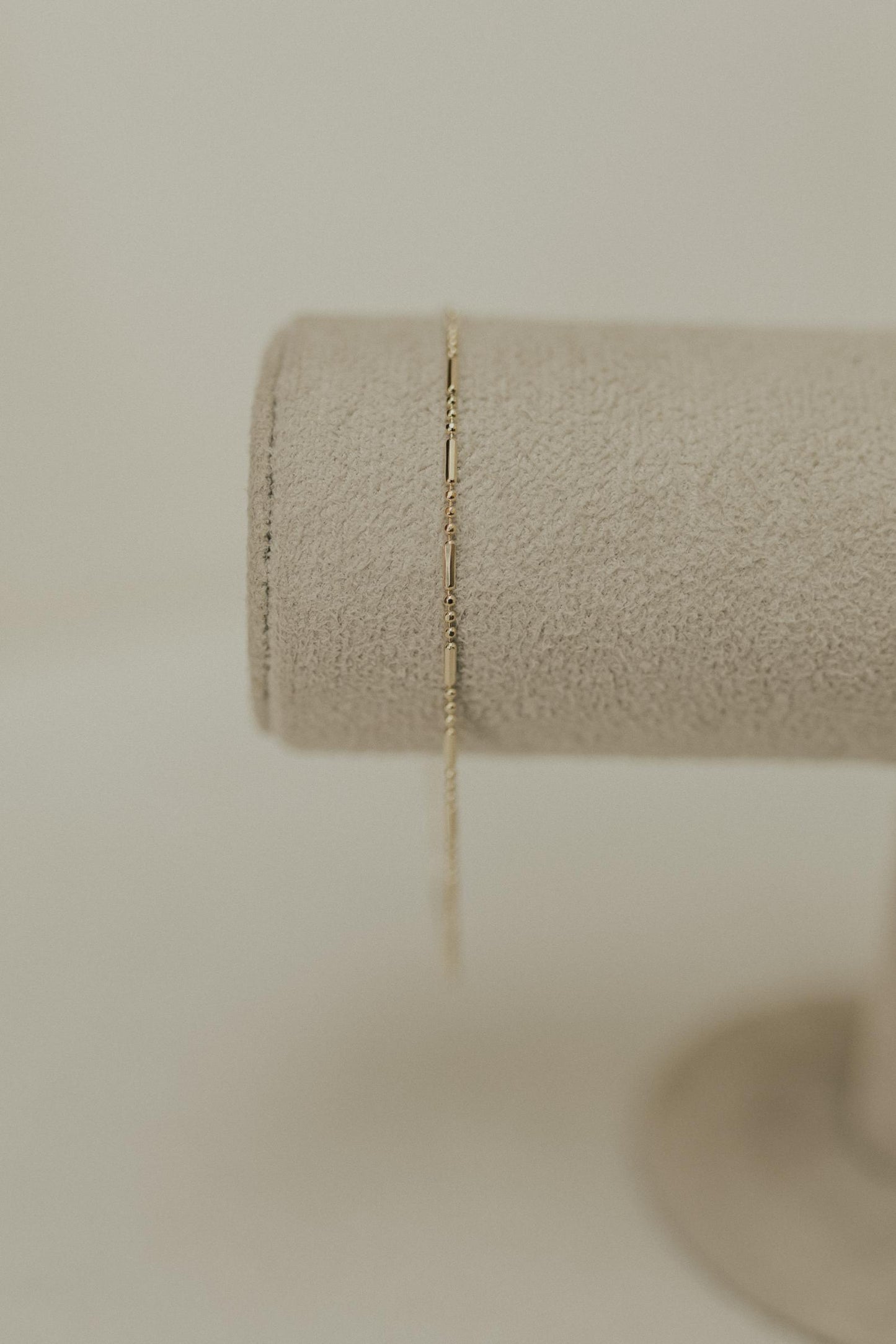 Pulseira Canutilhos e Bolinhas Dourado