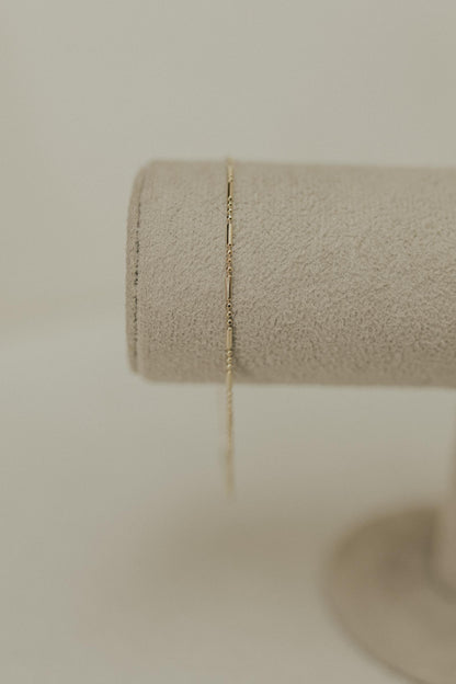 Pulseira Canutilhos e Bolinhas Dourado