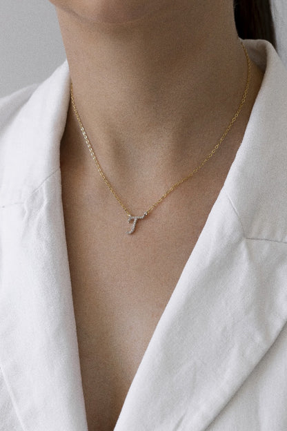 Colar Letra Mix de Banhos