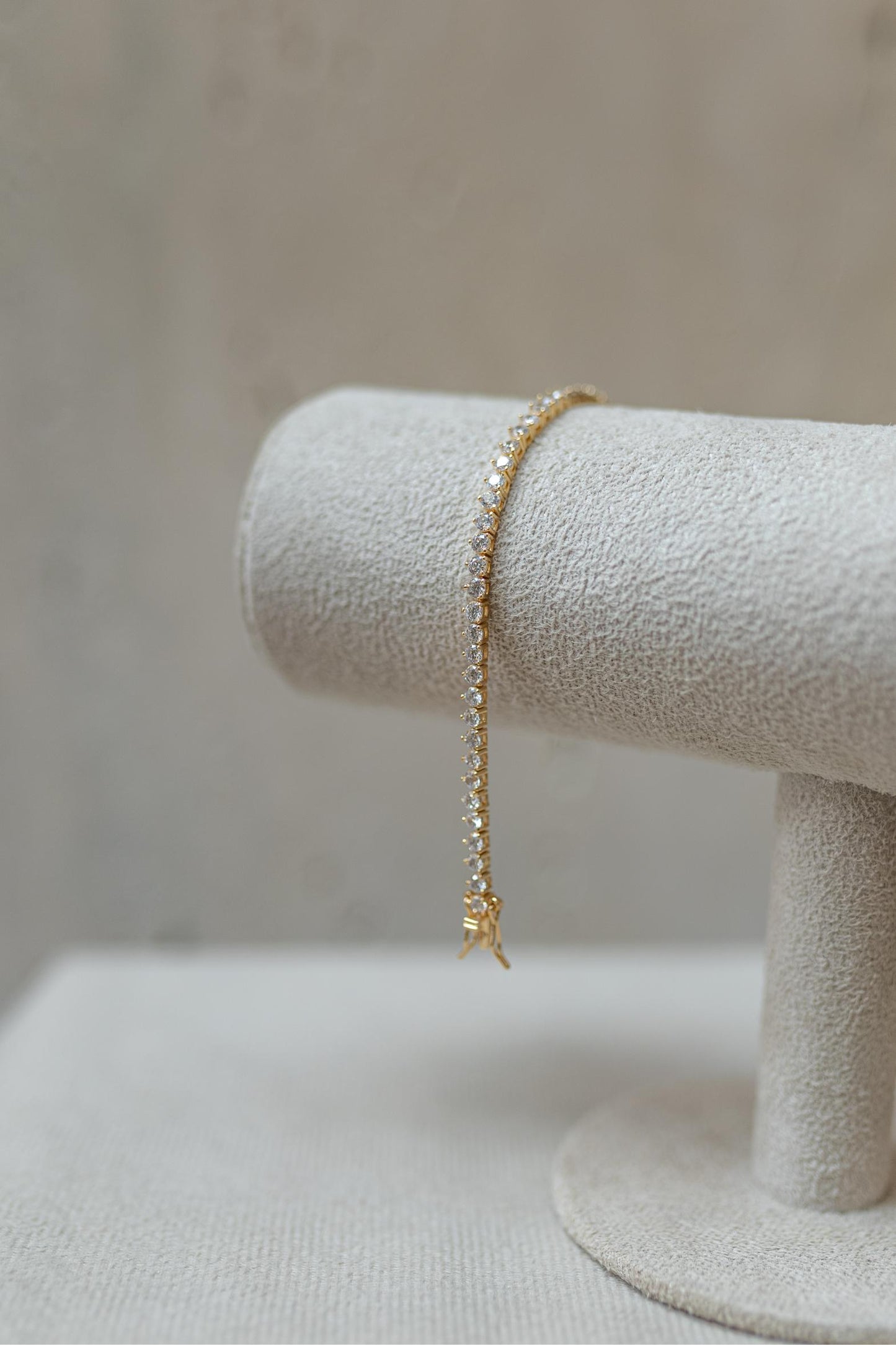 Pulseira Riviera 3mm Dourado