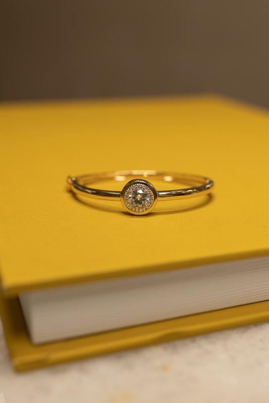 Bracelete Pavê Dourado