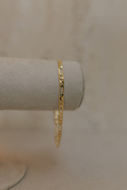 Tornozeleira Elos Fígaro Dourado