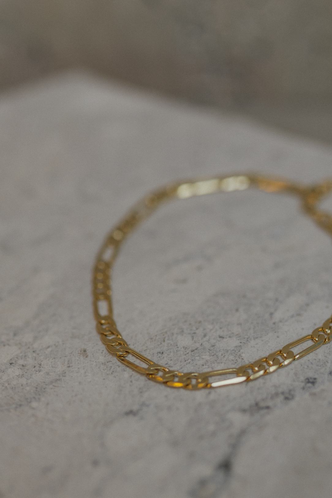 Tornozeleira Elos Fígaro Dourado