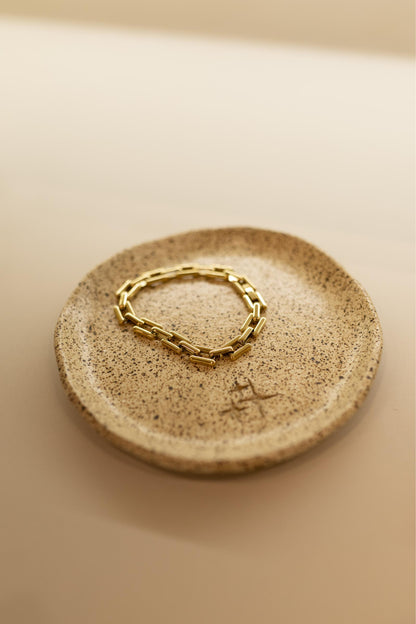 Pulseira de Elos Dourado